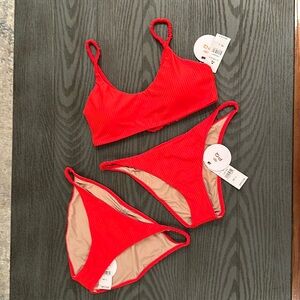 PQ Swim Bikini- New 3 piece set